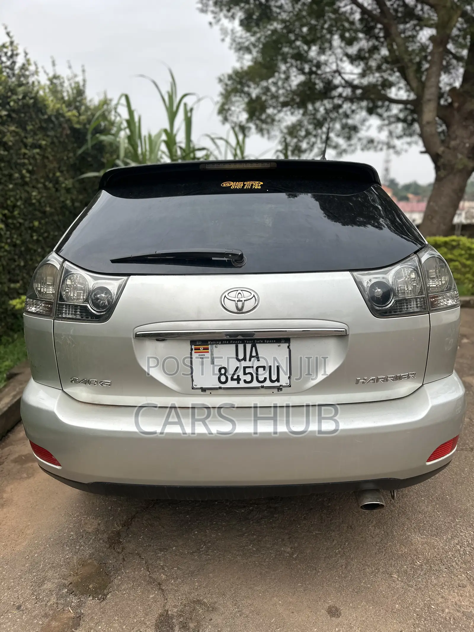 Toyota Harrier 240G 2003 Silver