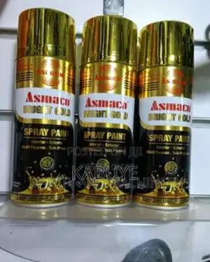 Asmaco Bright Gold Spray Paint