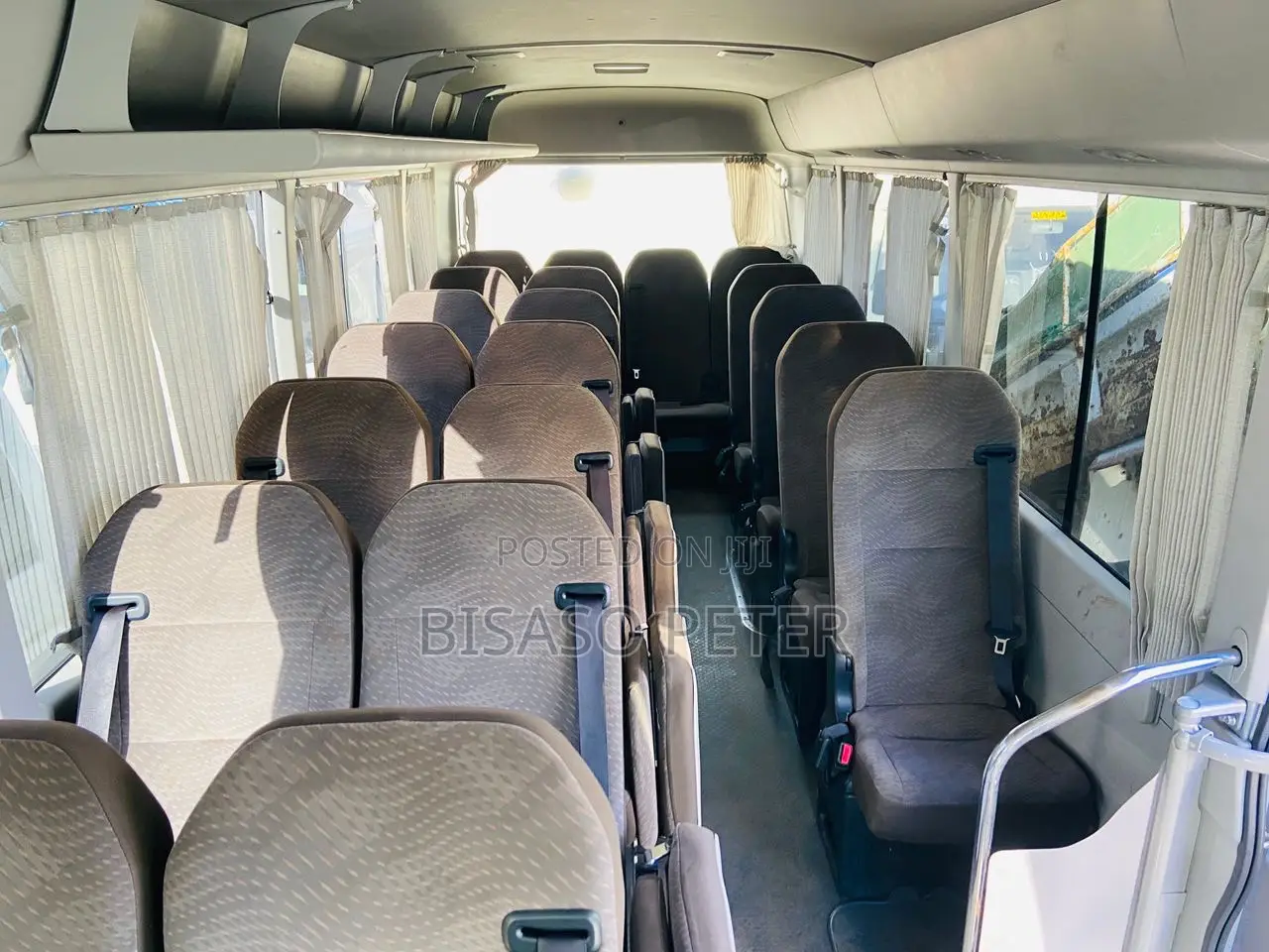 Toyota Coaster 2017 Silver