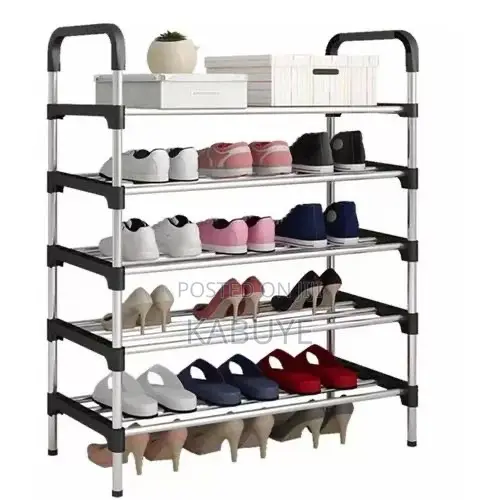 5-tier Metal Shoe Rack Organizer