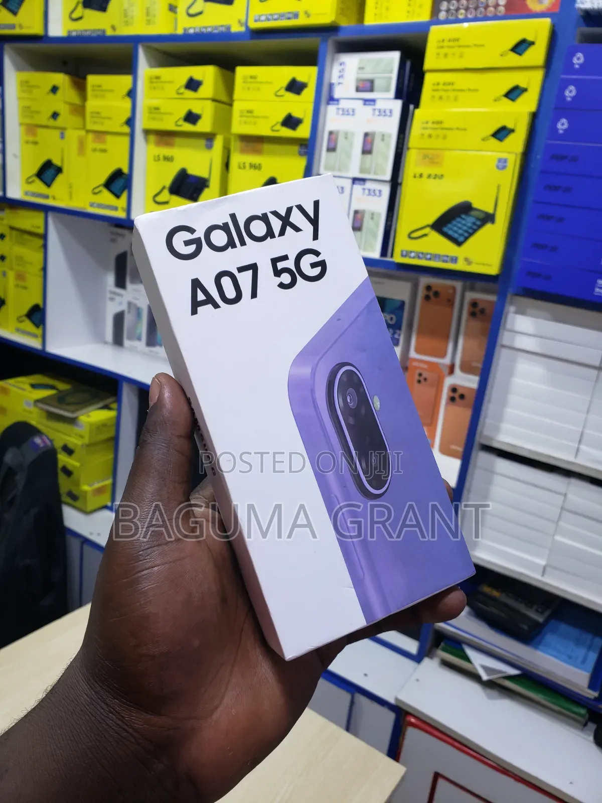 New Samsung Galaxy A07 5G 128 GB Purple