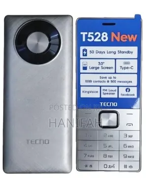 New Tecno T528 Black