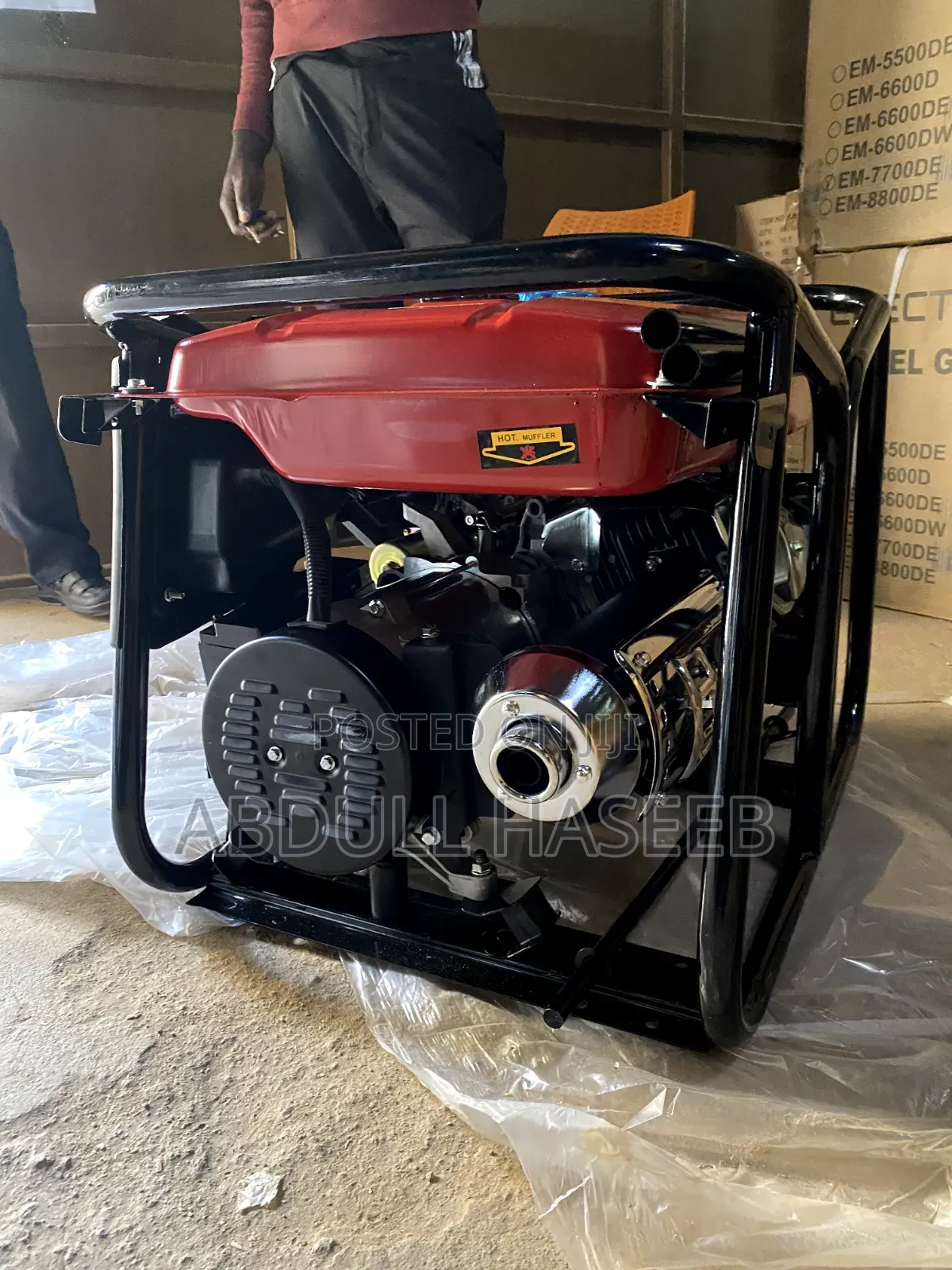 6kva Gasoline Generator Key Start – Strong Reliable