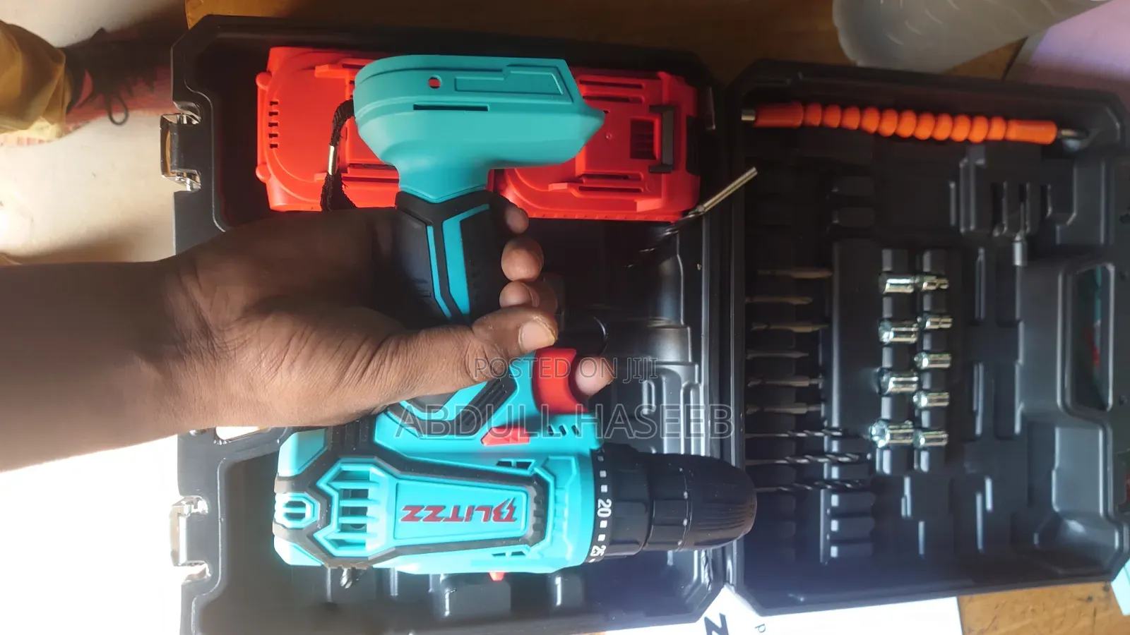 Cordless Drill 18v With 2 Batteries Charger – Powerful Heavy Duty