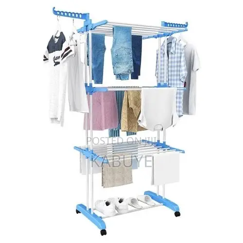 3-Tier Foldable Clothes Drying Rack