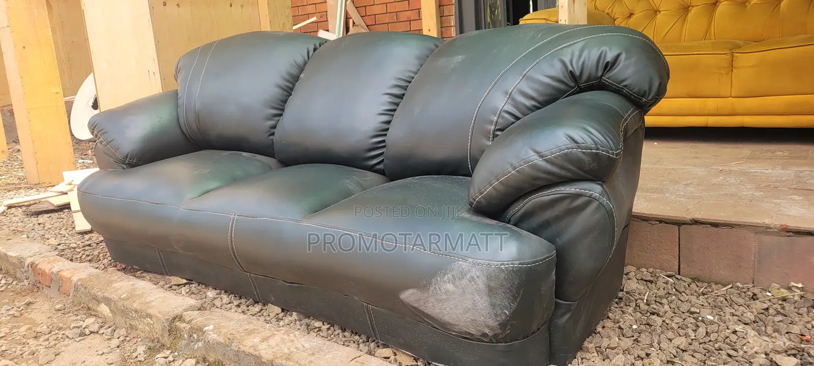 Luxury Black Imported Laser Chair