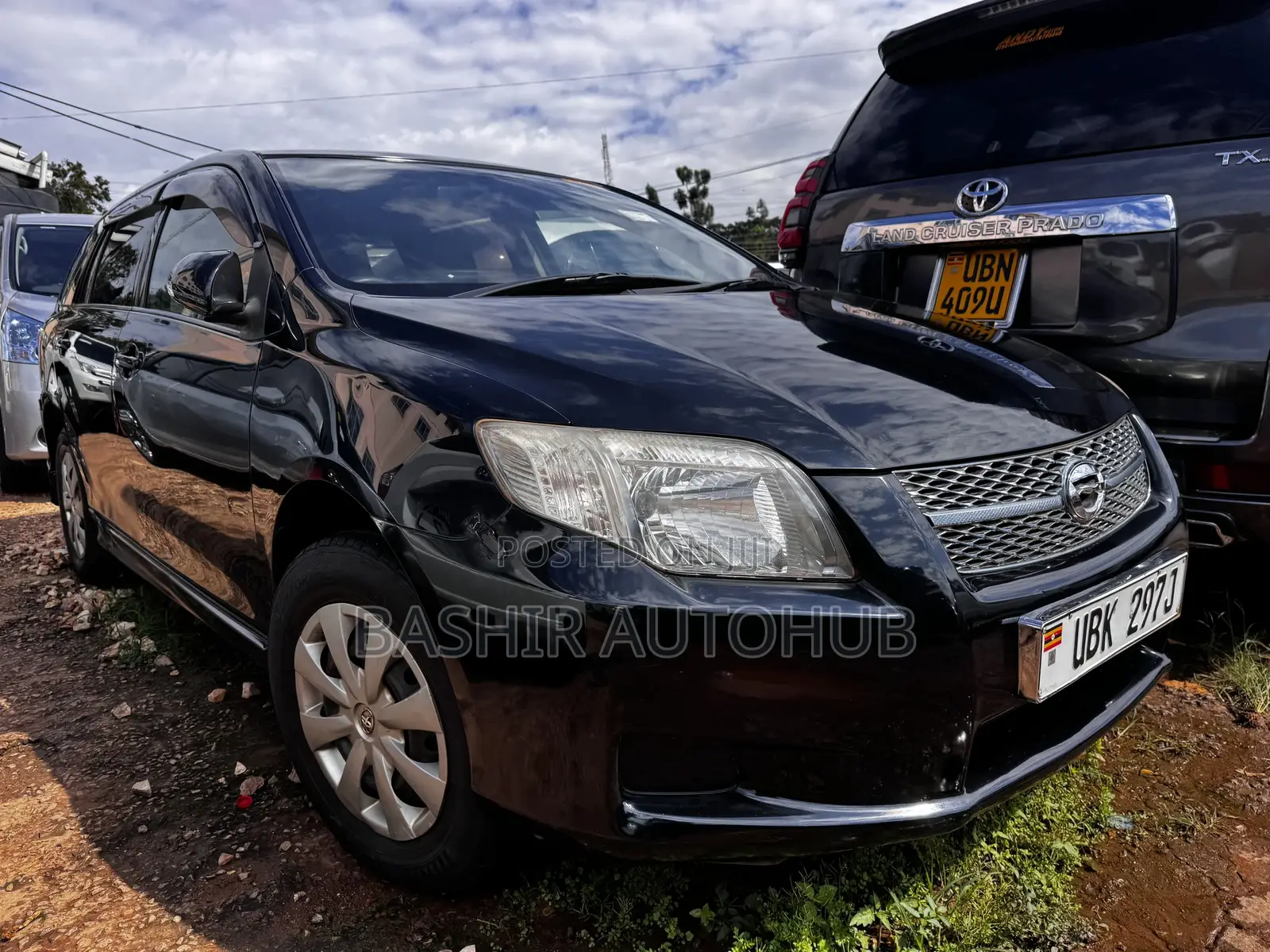 Toyota Corolla Fielder 2007 Black