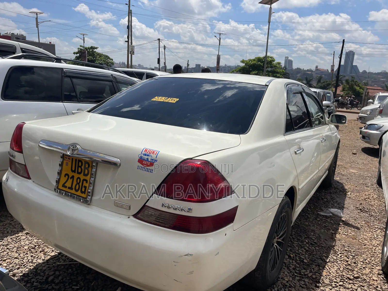 Toyota Mark II 2002 Pearl