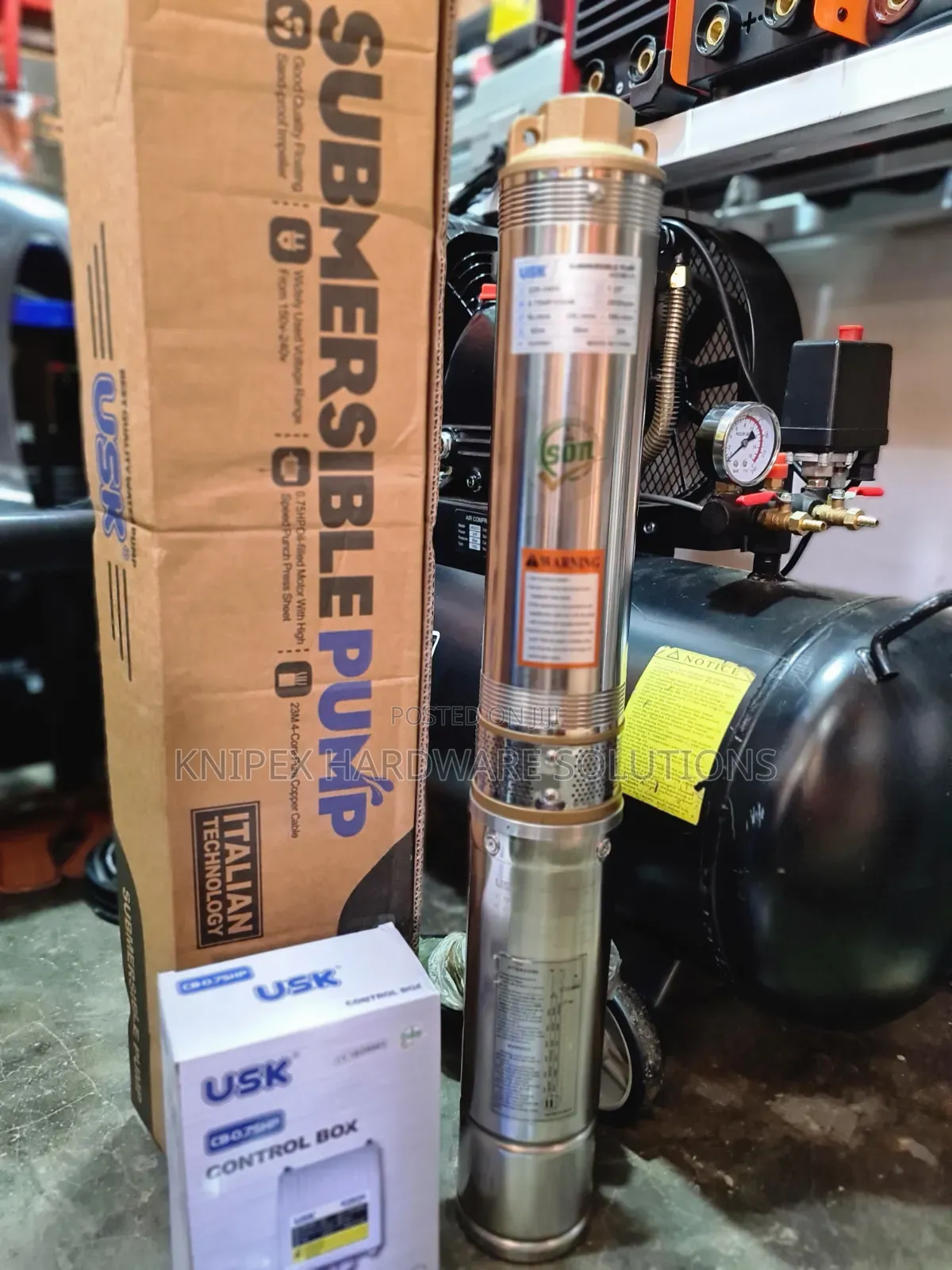 Usk Submersible Water Pump 62m