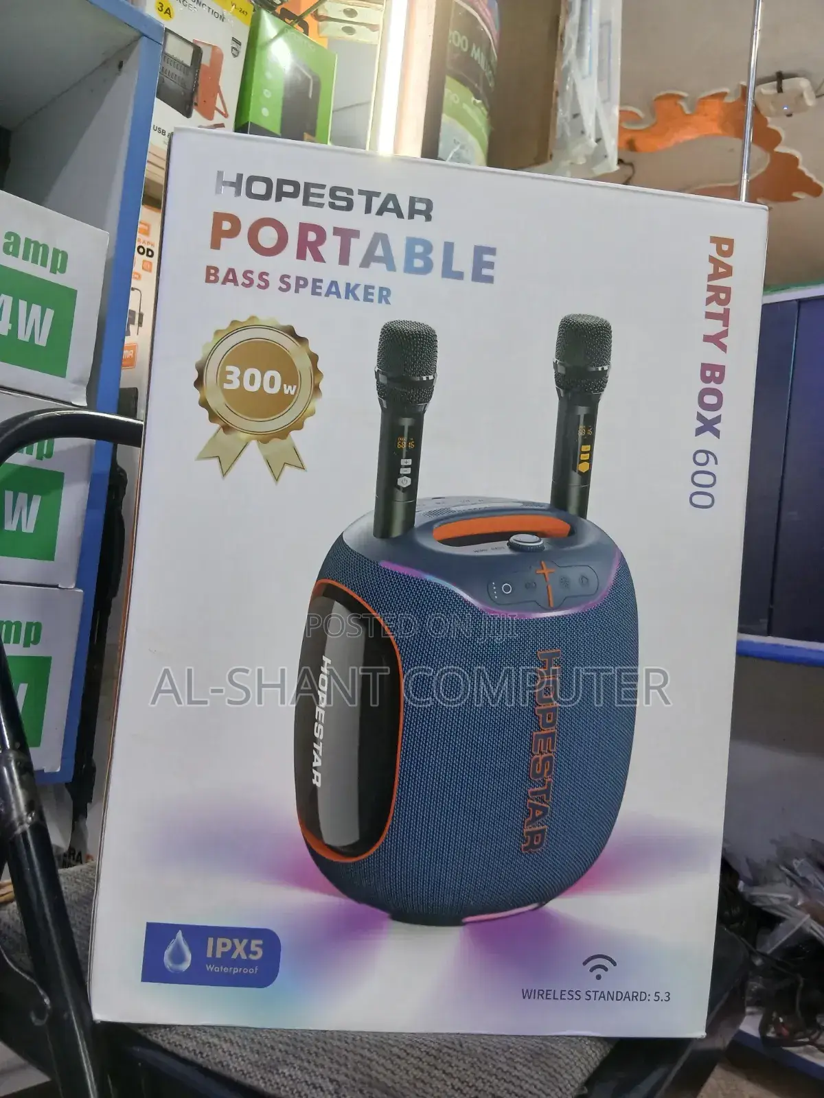 Hopestar Party Box 600 Speaker/ Portable Bass Speaker