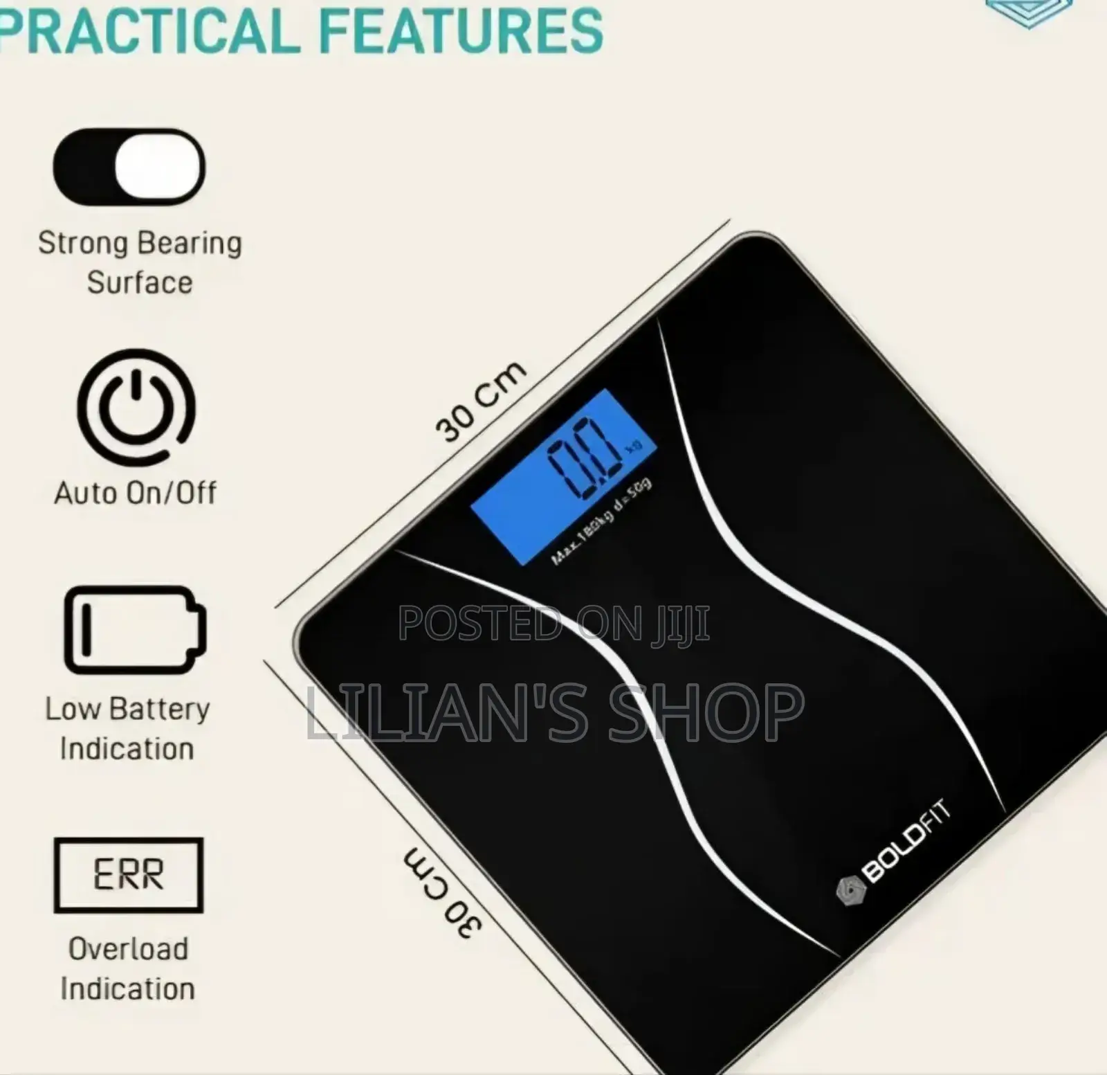 Sinomart Xs-24c Electronic Personal Scale