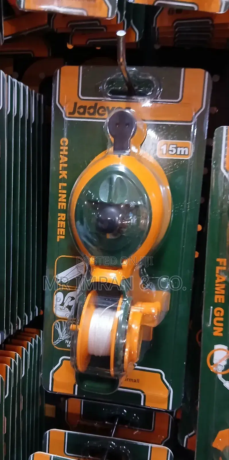 Jadever 15-meter Chalk Line Reel