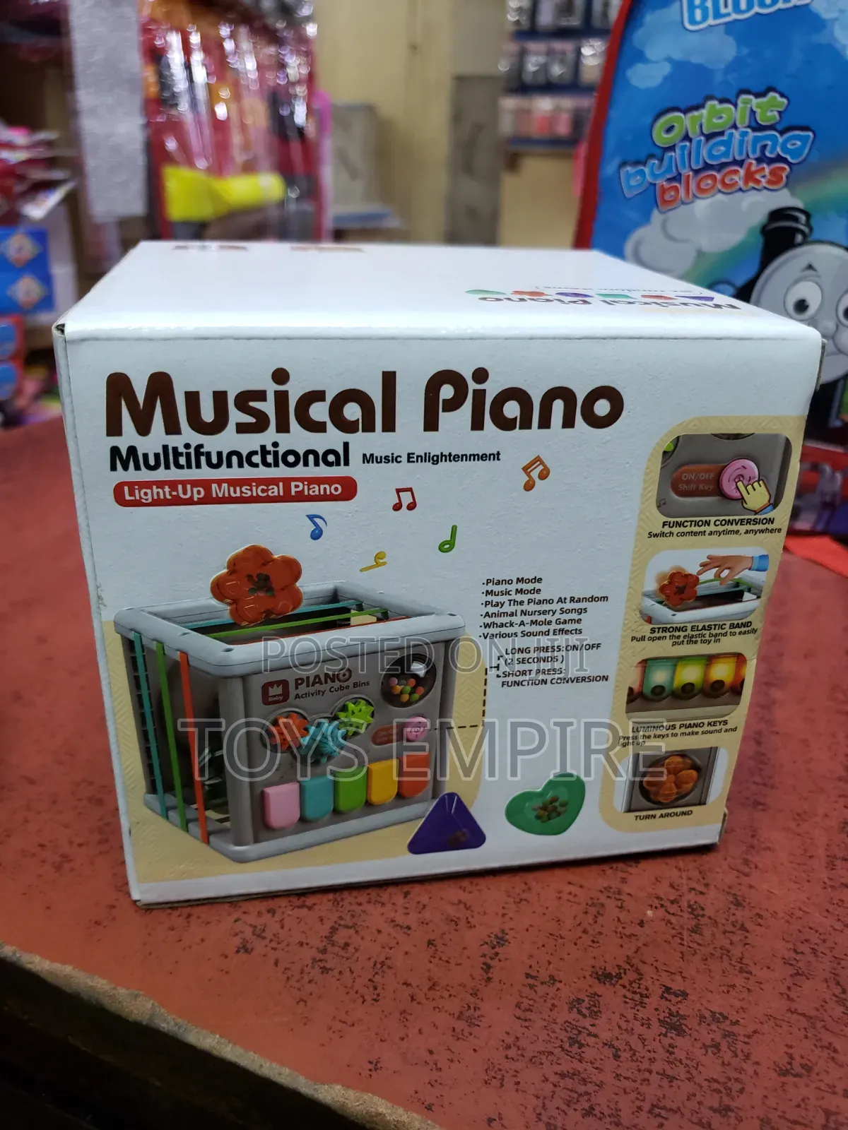 3 in 1 Musical Piano Shaker