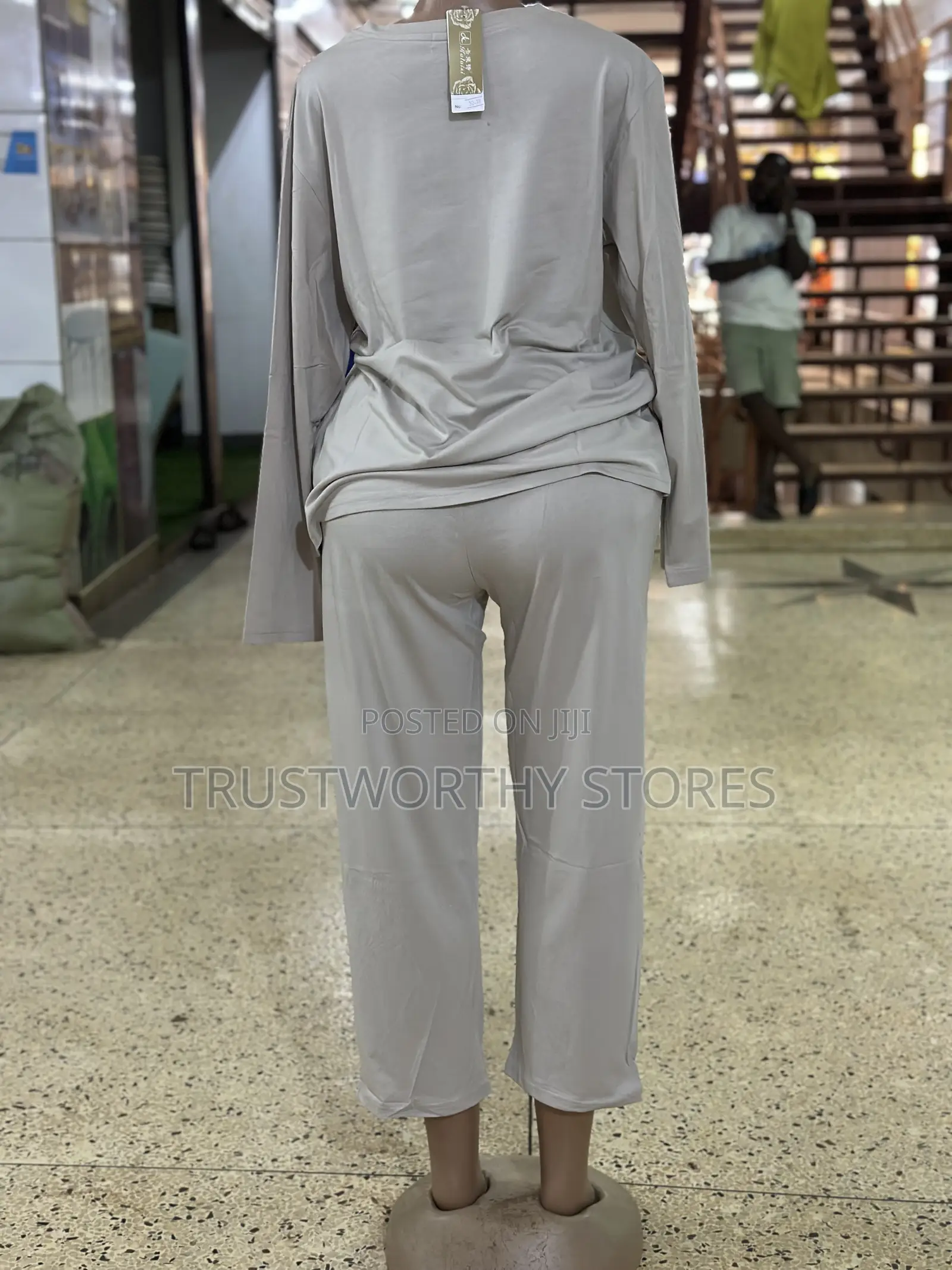 Beige Unisex Pajama