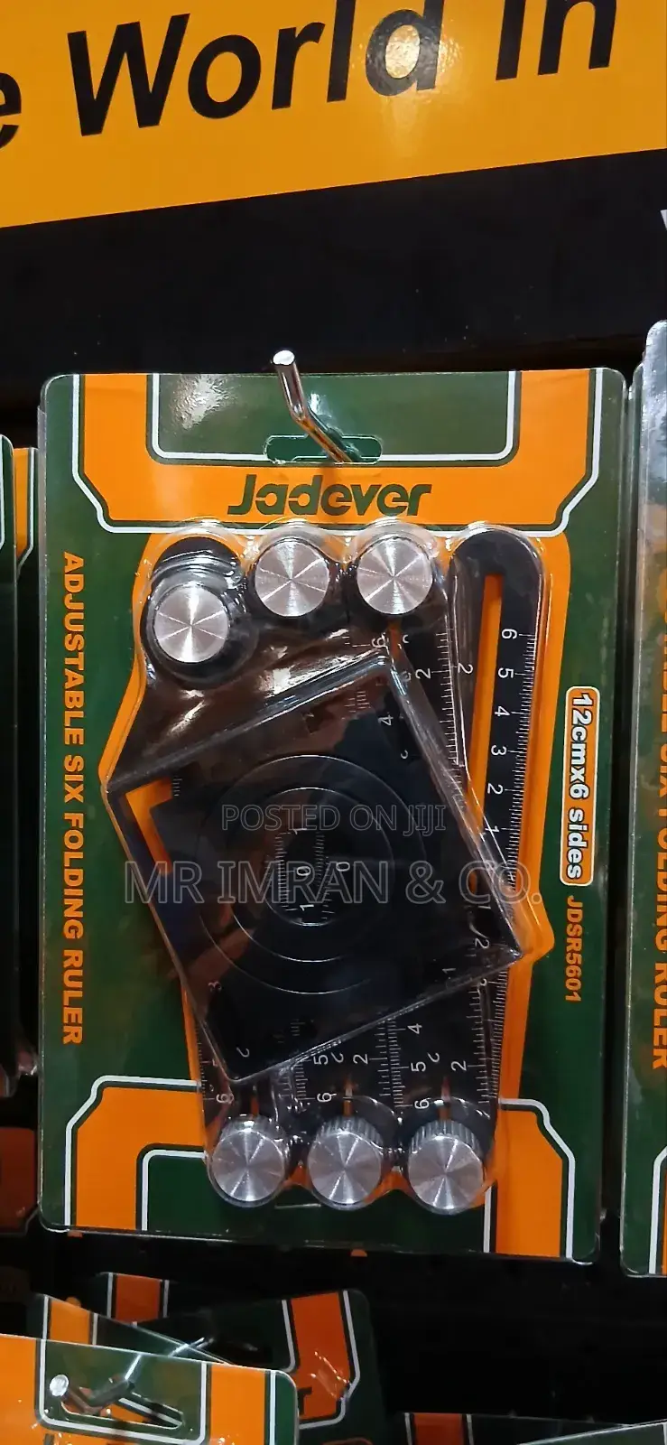 Adjustable Six Folding Ruler