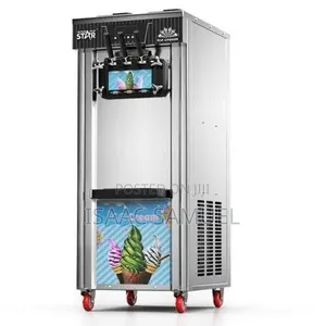 Winningstar Commercial Ice Cream Maker Machine (Big) - Silver