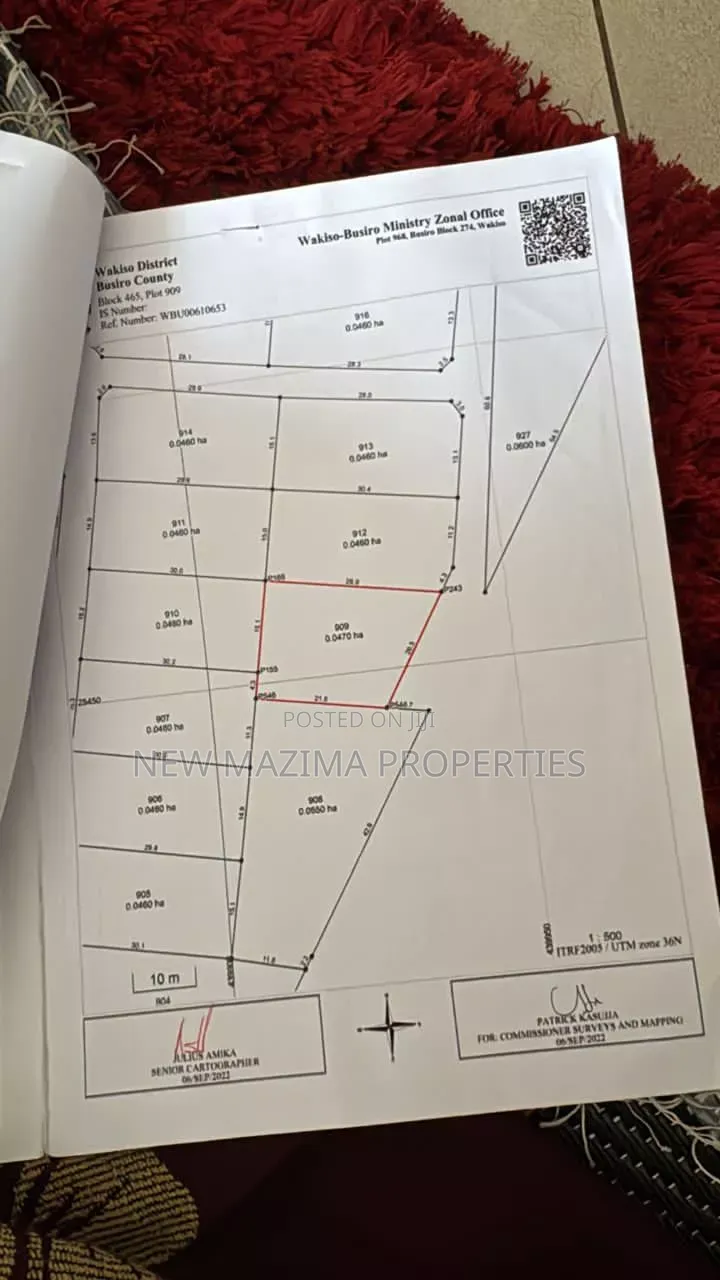 Titled Plot on Forced Sale in Heart of Kasenge Nsagu Along Nakawuka Rd