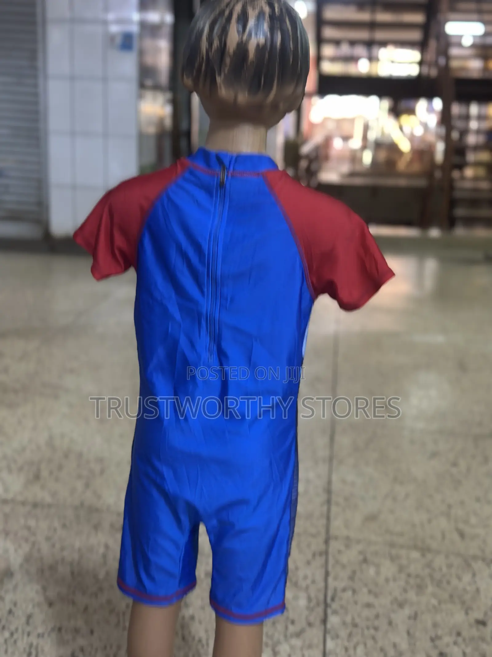 Blue and Red Spider-Man Children’S Swimming Costume