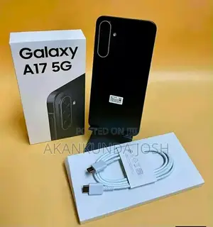 New Samsung Galaxy A17 5G 256 GB Black