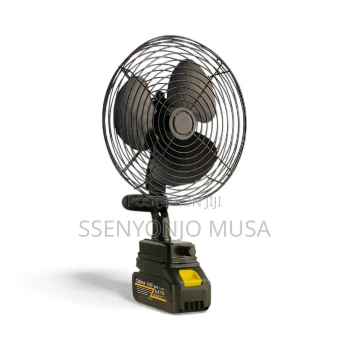 Portable Outdoor 21v Lithium Rechargeable Fan – 8 Inch Cordless Fan