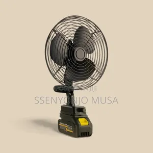 Portable Outdoor 21v Lithium Rechargeable Fan – 8 Inch Cordless Fan