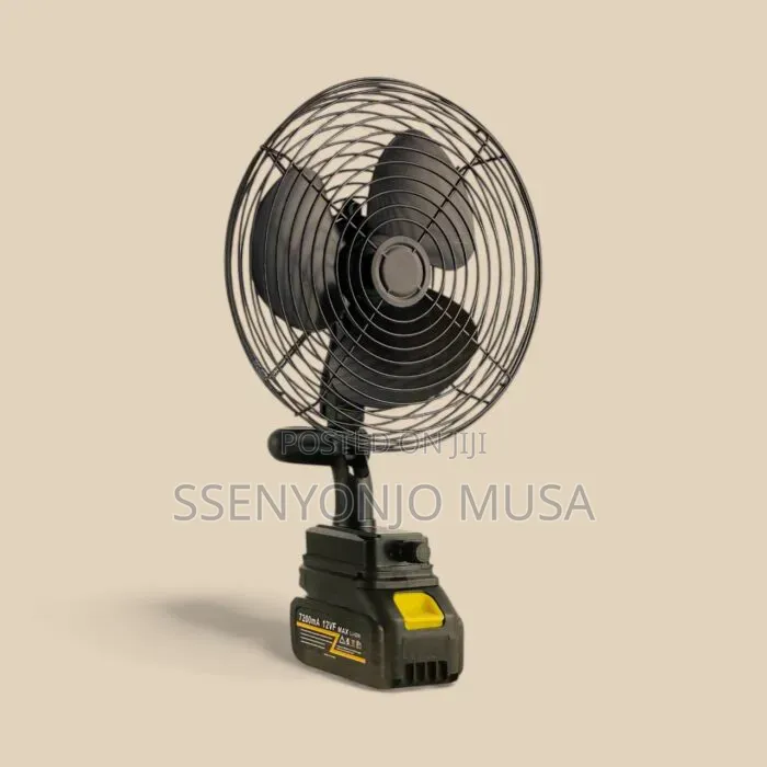 Portable Outdoor 21v Lithium Rechargeable Fan – 8 Inch Cordless Fan