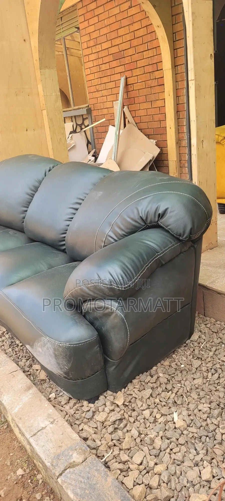 Luxury Black Imported Laser Chair