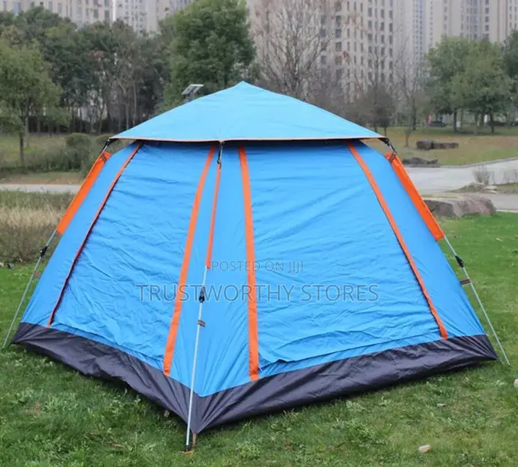 5 People Automatic Camping Tent With Shade
