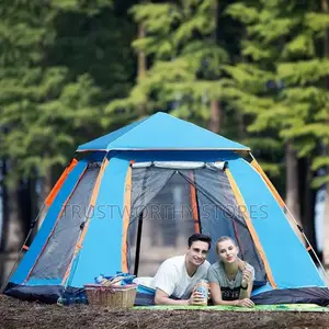 5 People Automatic Camping Tent With Shade