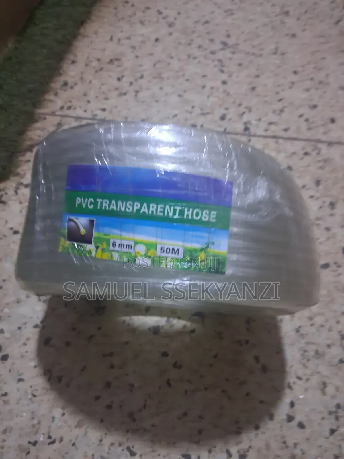 This Is a PVC Transparent Hose With a 6 Mm Diameter and a 50-Meter