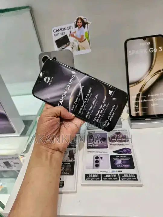 New Tecno Camon 50 256 GB Gray