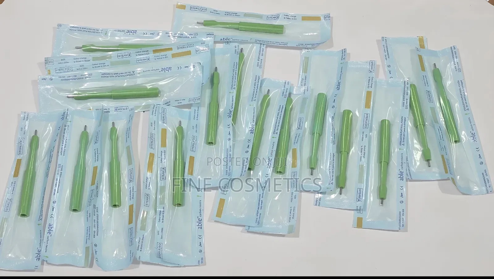 5pcs Disposable Dermal Piercing Biopsy Puncher Anchor Punch