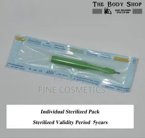 5pcs Disposable Dermal Piercing Biopsy Puncher Anchor Punch