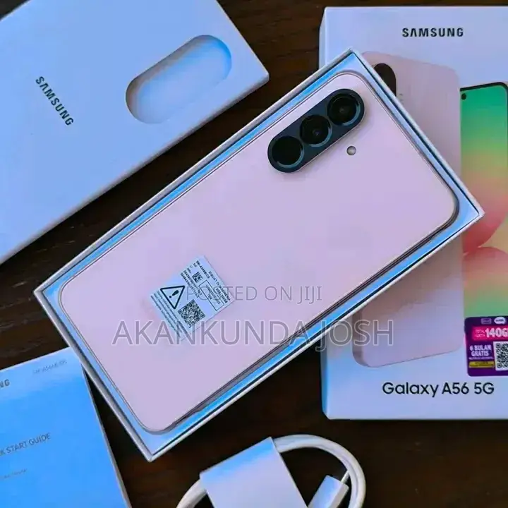 New Samsung Galaxy A56 256 GB Pink