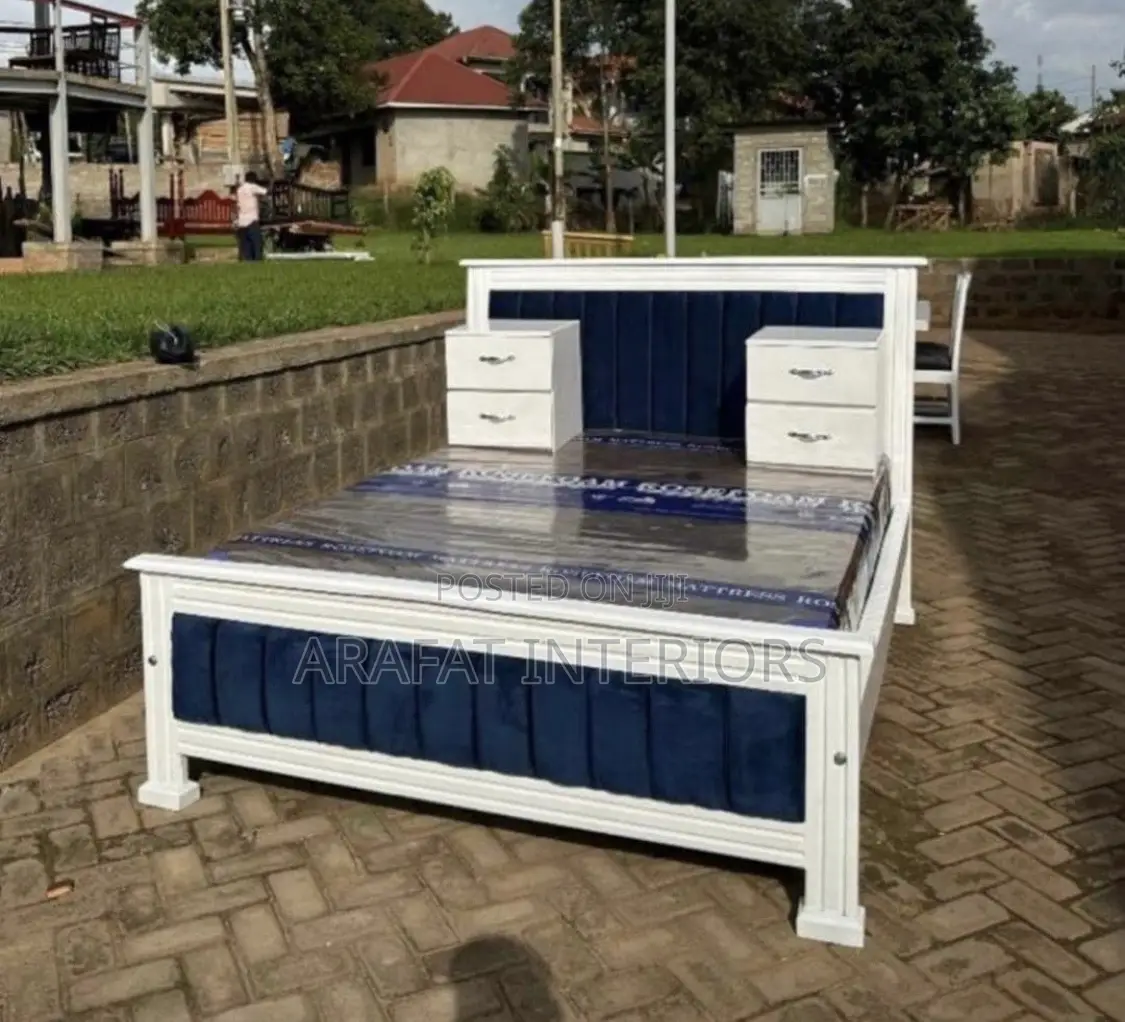 5by6 Regal Navy Bed