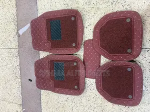 3d Red Car Floor Mats / Carpets