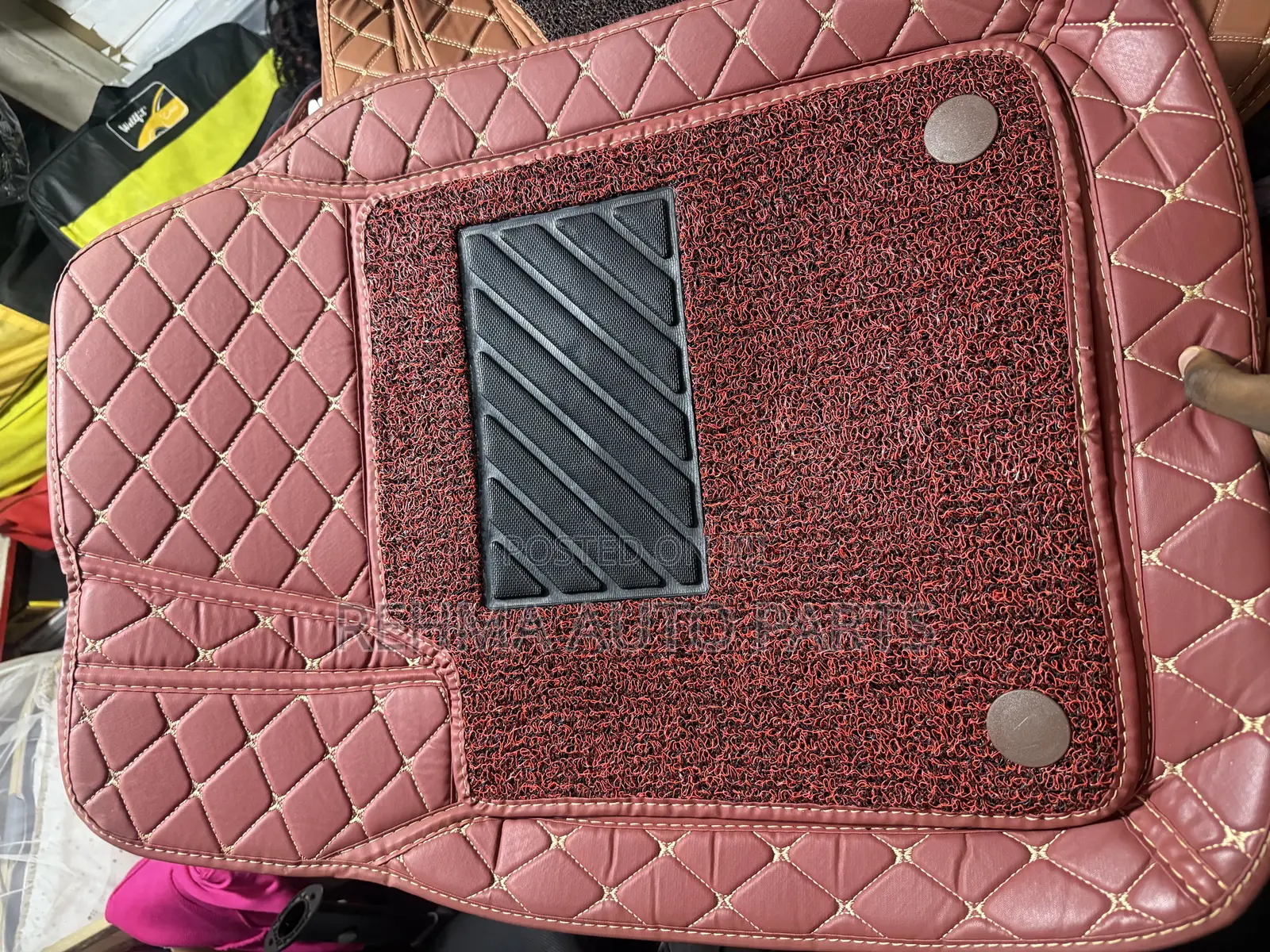 3d Red Car Floor Mats / Carpets