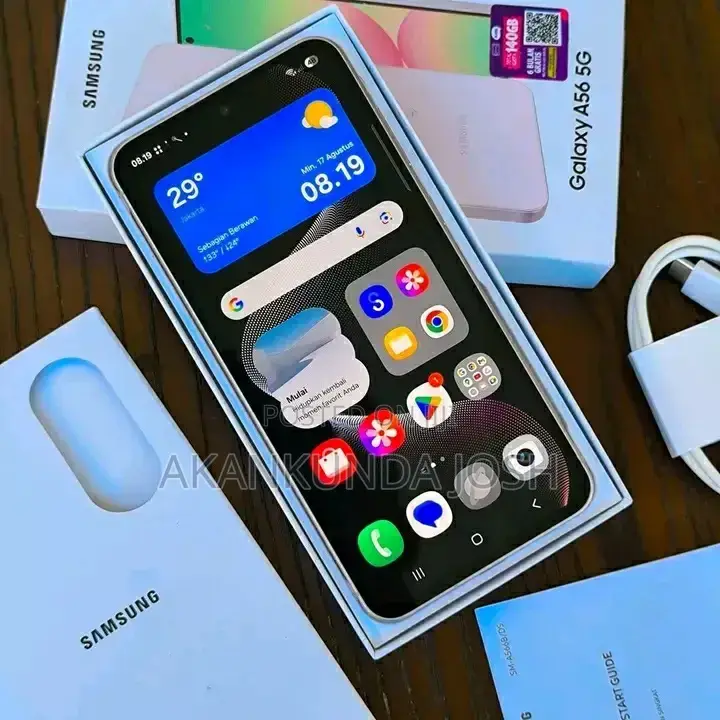 New Samsung Galaxy A56 256 GB Black