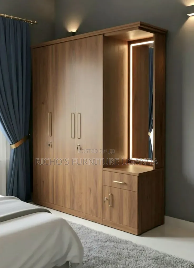 Wardrobe in Brown Colour