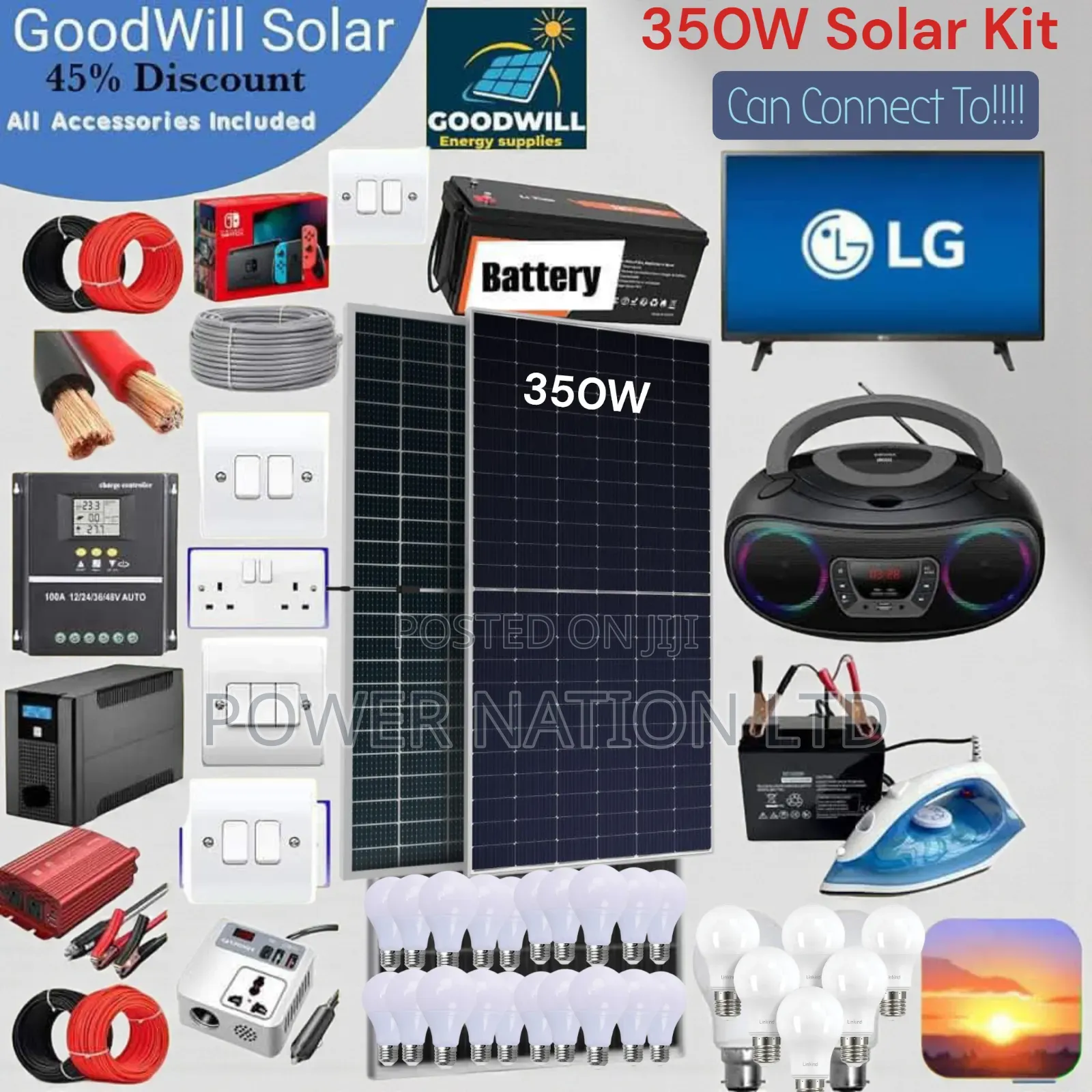 350w Next Power Solar Kit