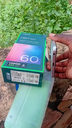 New Infinix Hot 60i 128 GB Silver