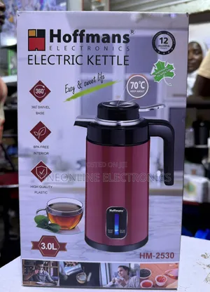 E-Kettle With Flask 3litres