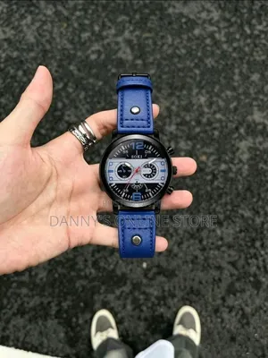 Soki Men's Casual Sports Digital Display Round White Quartz Watch.