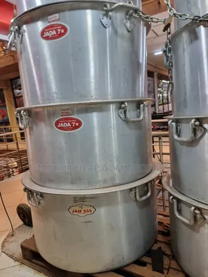 Indian Giant Saucepan Set 330l to 530l