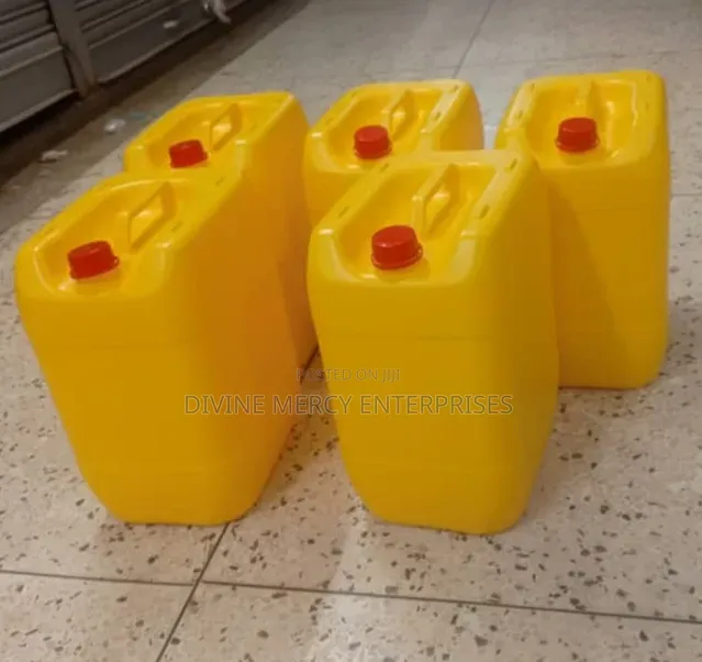 Square Yellow 20litre Jerrican