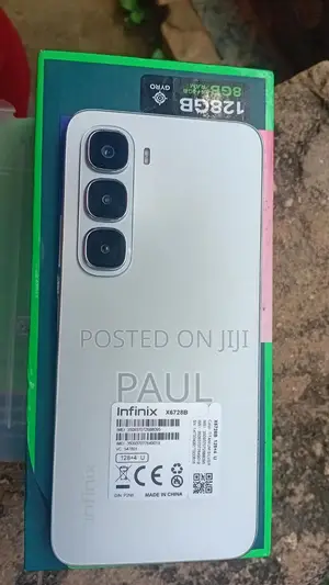 New Infinix Hot 60i 128 GB Silver