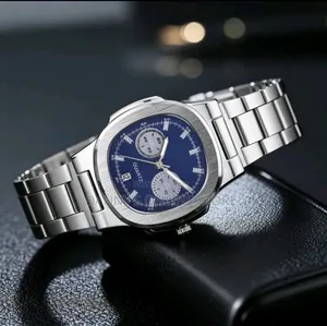 Unisex Business Casual Wrist Watch With Calendar Function.