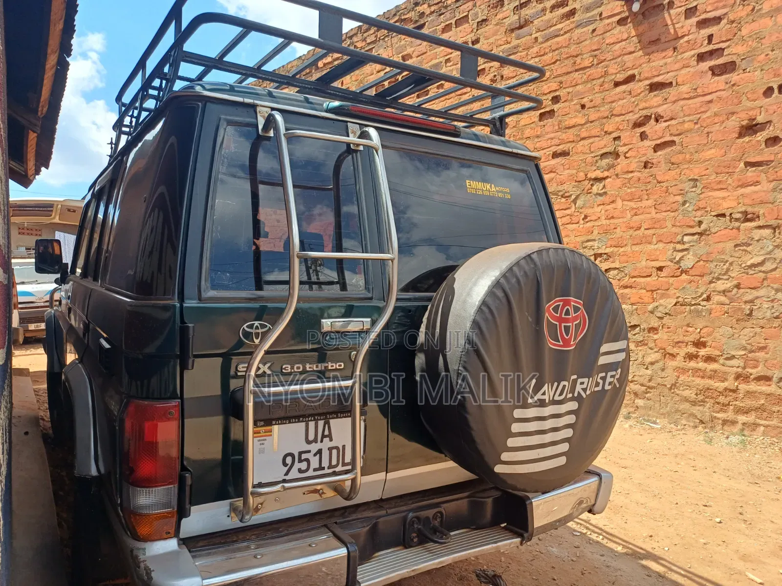 Toyota Land Cruiser Prado 3.0 D-4D 2002 Blue