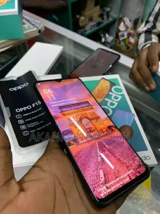 New Oppo F15 256 GB Blue