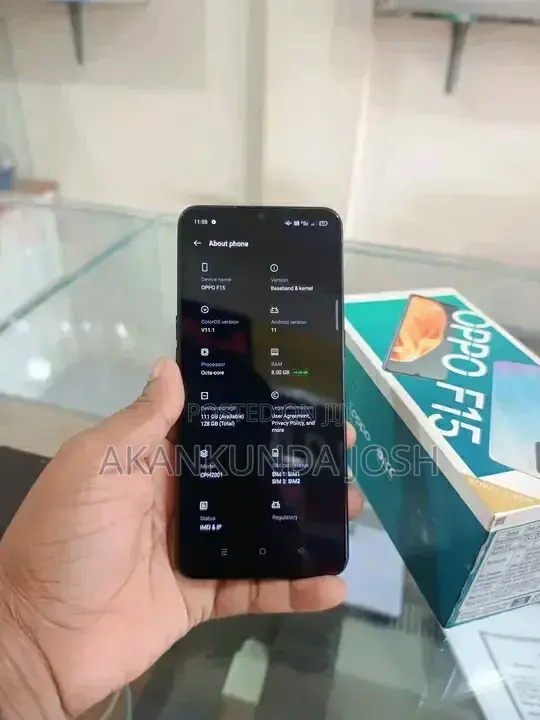 Oppo F15 256 GB Purple